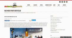 Desktop Screenshot of blog.madmochiphotobooth.com